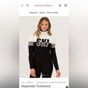 Women's Ski Turtleneck Sweater